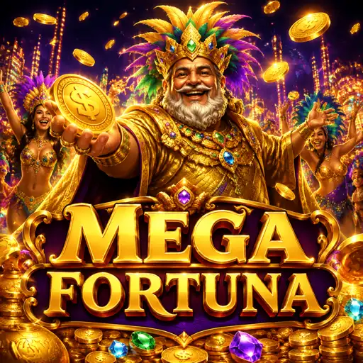 Capa do slot Faraó da Fortuna com máscara egípcia dourada